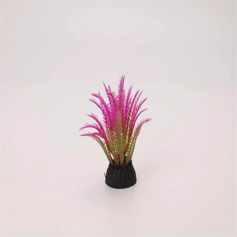 Artificial Aquarium Grass Decoration – Lifelike Fish Tank Plant (Random Color)